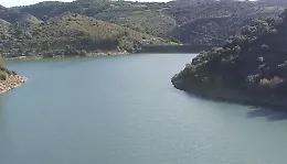 Diga di Santa Rosalia, risale il livello dell'acqua