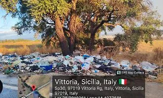 Vittoria, la cartolina amara di un territorio ferito