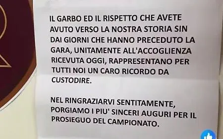 Dopo Modica-Reggina a trionfare &egrave; il fair play e il rispetto