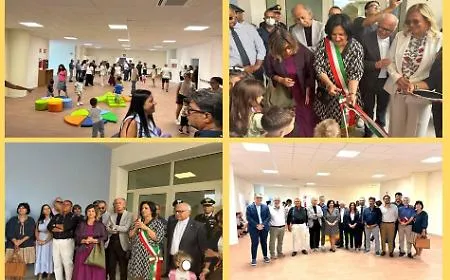 Comiso, inaugurata la scuola dell'infanzia Mazzini