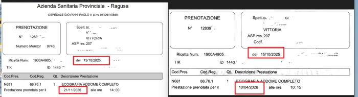 Sanit&agrave; iblea, prenotazione differita di sei mesi per un caso urgente: protesta il comitato civico Art. 32