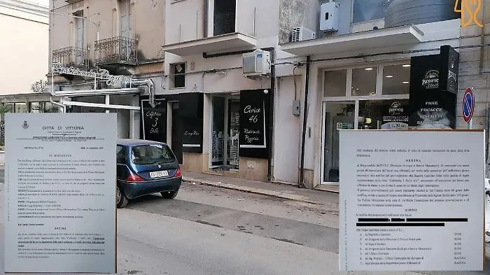 Vittoria, il dehor sequestrato e il pestaggio di un minorenne