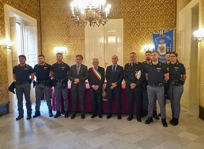Vittoria, sette nuovi poliziotti in servizio al commissariato di Ps