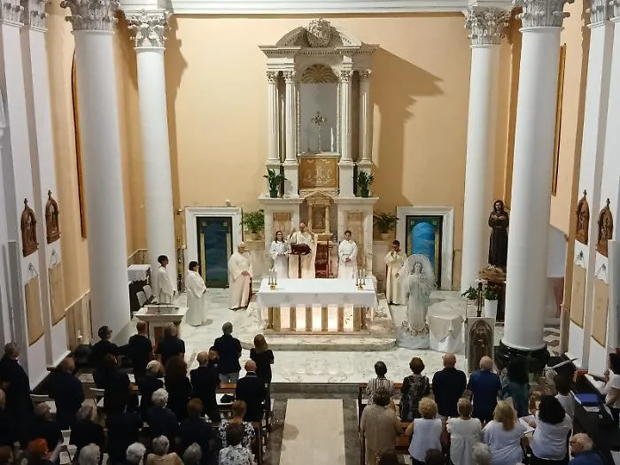 Chiesa di San Francesco a Ragusa, celebrato il ritorno dell'Immacolata restaurata