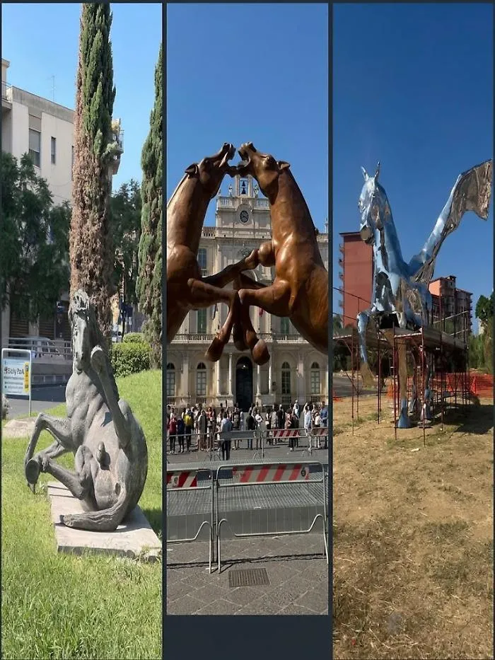 Dopo i cavalli in Piazza Universit&agrave; anche Librino avr&agrave; il suo "Pegaso&ndash;Il Cavallo alato"