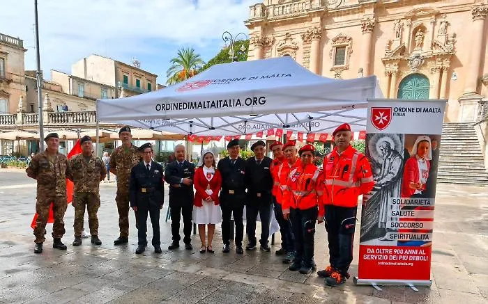 Ragusa, Ordine di Malta in piazza San Giovanni