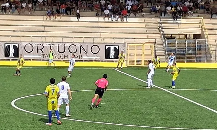 Il Ragusa calcio battuto di misura a Licata